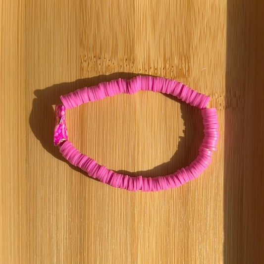 Cherry's bracelet on white background
